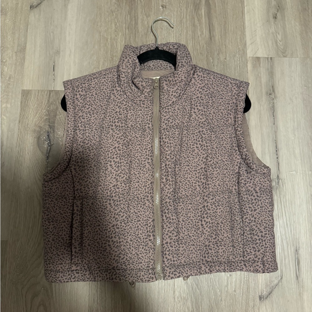 Thread & Supply Pink Leopard Women's Vest